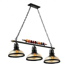 Industrial Vintage 3 Light Island Light Edison Metal Chandelier Industrial Vintage 3 Light Island Light Edison Metal Chandelier