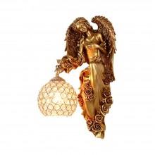 Angel Antique Globe Wall Lamp