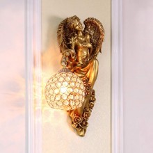 Angel Antique Globe Wall Lamp