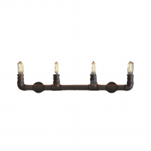 4 Light Wall Lamp Steampunk Style Vintage Wall Lamp