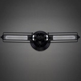 Double head double arm industrial tube metal tubular wall lamp Double head double arm industrial tube metal tubular wall lamp